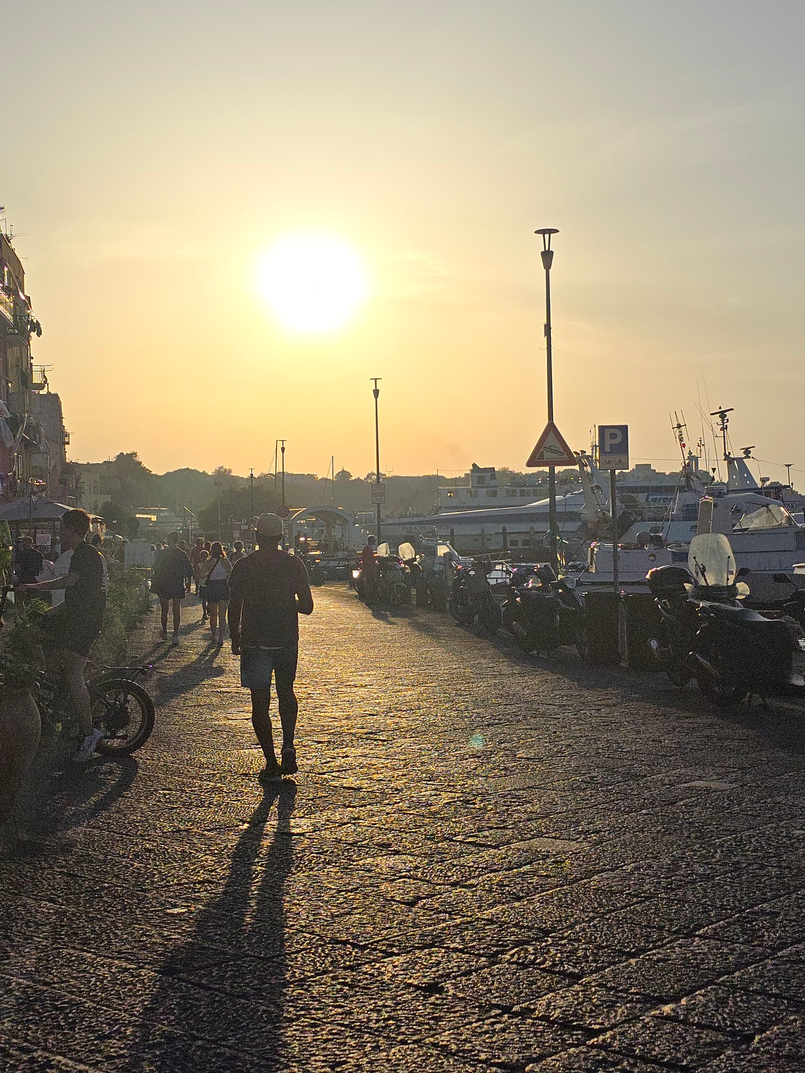 Activité soleil couchant